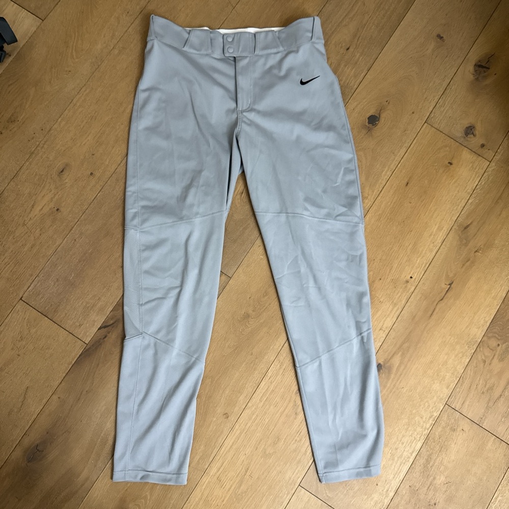 Nike Men's Gray Baseball Pants